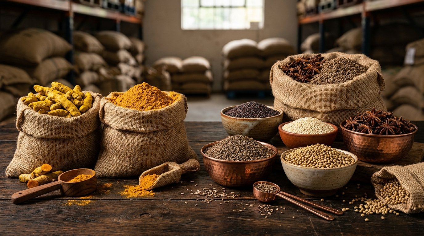 SkaiLand Foods - Export Quality Indian Spices, Sesame Seeds, and Food Grains